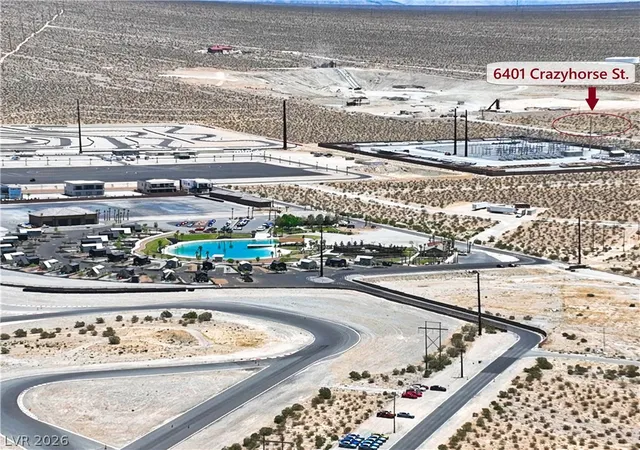 Photo 1 of Land for sale at 6401 E Crazyhorse St, Pahrump, NV 89061 | MLS# 2797278 | Listing updated on 2026-07-25
