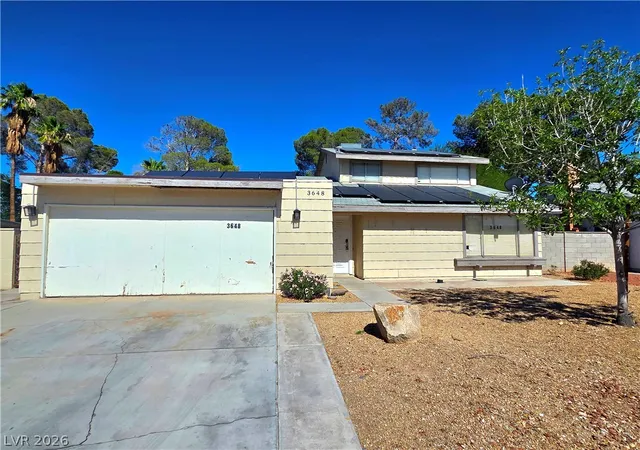 Photo 1 of Single family home for sale at 3648 Bronco Rd, Las Vegas, NV 89103 | MLS# 2793517 | Listing updated on 2026-07-11