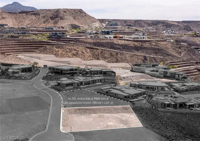 Photo 3 of Land for sale at 677 Dragon Point Dr, Henderson, NV 89012 | MLS# 2799720 | Listing updated on 2026-07-26