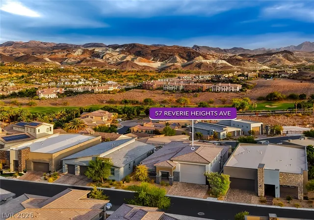 Photo 1 of Single family home for sale at 57 Reverie Hts Ave, Henderson, NV 89011 | MLS# 2802020 | Listing updated on 2026-07-21