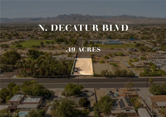 Photo 1 of Land for sale at N Decatur 1, Las Vegas, NV 89130 | MLS# 2802582 | Listing updated on 2026-07-24