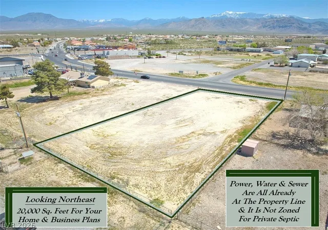 Photo 2 of Land for sale at 2420 Homestead Rd, Pahrump, NV 89048 | MLS# 2803066 | Listing updated on 2026-07-24