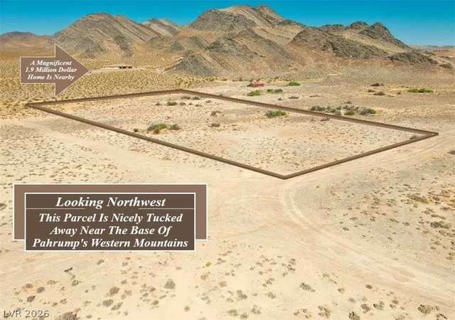 Photo 2 of Land for sale at 1410 N Freedom Rd, Pahrump, NV 89060 | MLS# 2803874 | Listing updated on 2026-10-07