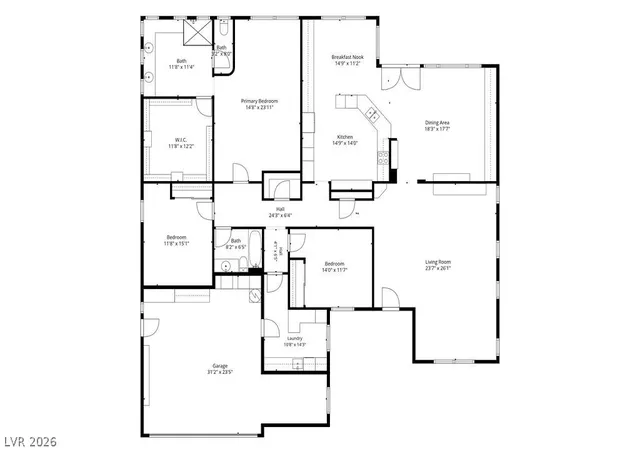 3rd image of 10028 Keysborough Dr, Las Vegas, NV 89134 | MLS# 2802570