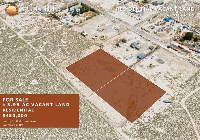 Photo 1 of Land for sale at 15226 Landy St, Las Vegas, NV 89124 | MLS# 2804672 | Listing updated on 2026-07-31
