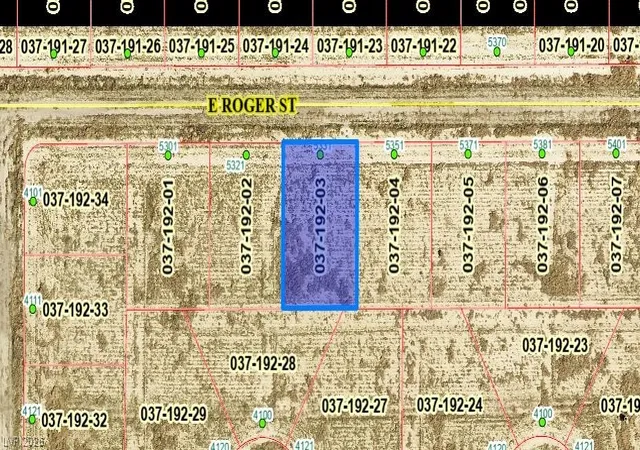 Photo 1 of Land for sale at 5331 E Roger St, Pahrump, NV 89061 | MLS# 2805728 | Listing updated on 2026-08-04