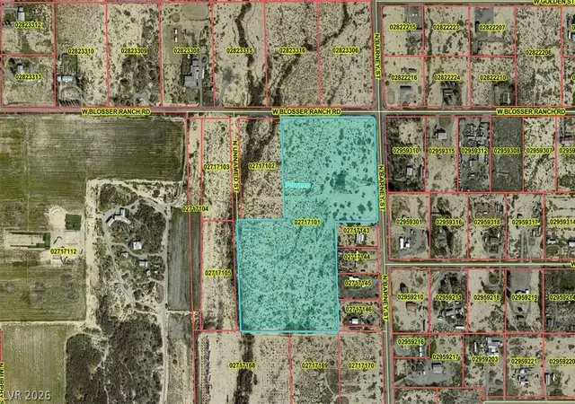 Photo 1 of Land for sale at 3061 W Blosser Ranch Rd, Pahrump, NV 89060 | MLS# 2805806 | Listing updated on 2026-08-05