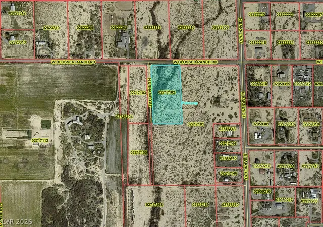 Photo 1 of Land for sale at 3161 W Blosser Ranch Rd, Pahrump, NV 89060 | MLS# 2805832 | Listing updated on 2026-08-05