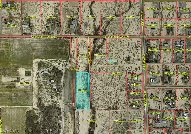 Photo 1 of Land for sale at 3190 W Effinger St, Pahrump, NV 89060 | MLS# 2805837 | Listing updated on 2026-08-05