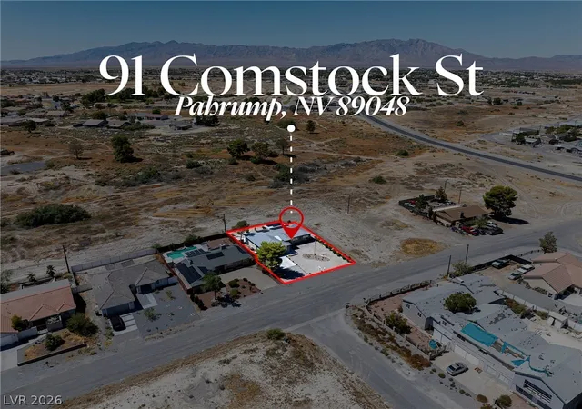 Photo 3 of Sale Pending at 91 Comstock St, Pahrump, NV 89048 | MLS# 2805894 | Listing updated on 2026-08-21