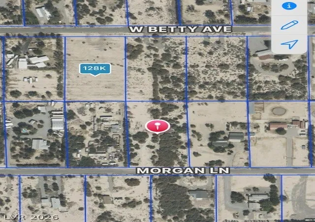 Photo 1 of Land for sale at 1270 W Morgan Ln, Pahrump, NV 89060 | MLS# 2807779 | Listing updated on 2026-08-10