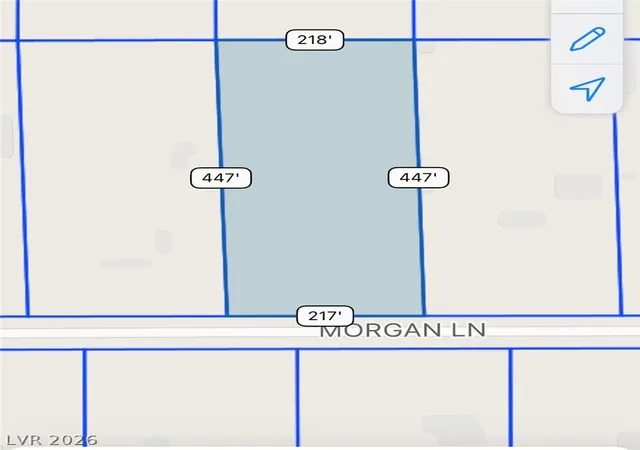 Photo 2 of Land for sale at 1270 W Morgan Ln, Pahrump, NV 89060 | MLS# 2807779 | Listing updated on 2026-08-10