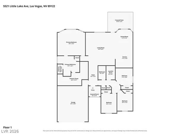 Photo 36 of Single family home for sale at 5521 Little Lake Ave, Las Vegas, NV 89122 | MLS# 2808315 | Listing updated on 2026-08-17