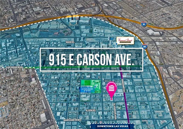 Photo 1 of Land for sale at 915 E Carson Ave, Las Vegas, NV 89101 | MLS# 2808709 | Listing updated on 2026-08-15
