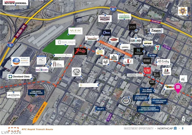 Photo 3 of Land for sale at 915 E Carson Ave, Las Vegas, NV 89101 | MLS# 2808709 | Listing updated on 2026-08-15