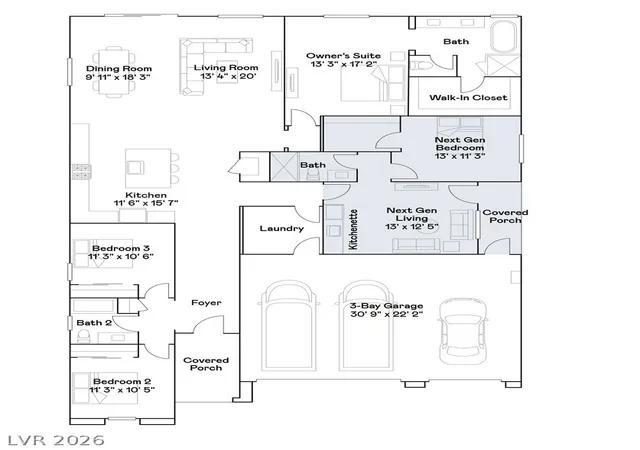 2nd image of 10402 Diana Summit St, Las Vegas, NV 89143 | MLS# 2810808