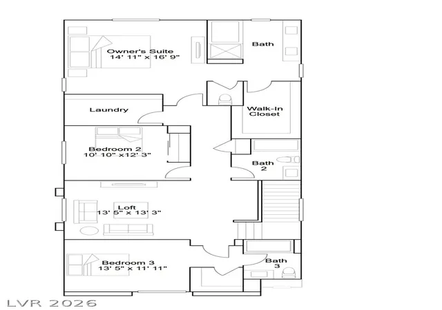 3rd image of 9575 Agave Grove Ct, Las Vegas, NV 89178 | MLS# 2810853