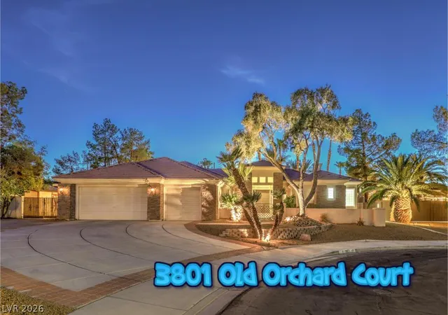 Photo 1 of Single family home for sale at 3801 Old Orchard Ct, Las Vegas, NV 89108 | MLS# 2810395 | Listing updated on 2026-08-28