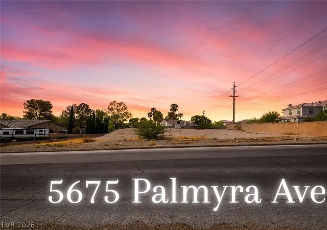 Photo 3 of Land for sale at 5675 Palmyra Ave, Las Vegas, NV 89146 | MLS# 2810891 | Listing updated on 2026-08-21