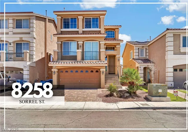 Photo 1 of Single family home for sale at 8258 Sorrel St, Las Vegas, NV 89139 | MLS# 2810977 | Listing updated on 2026-08-22