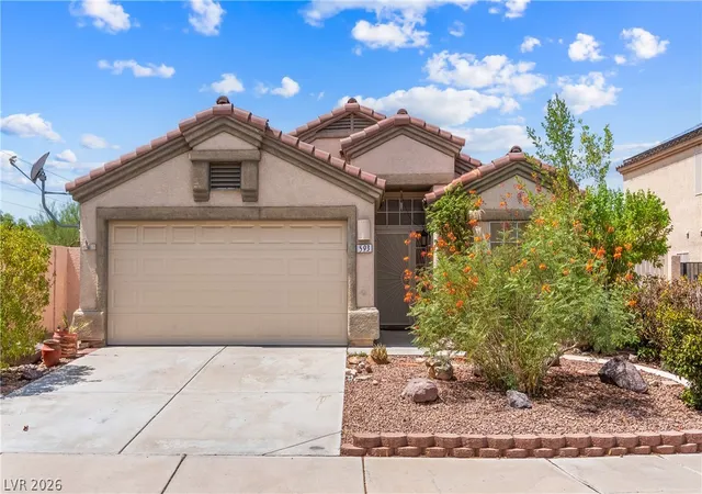 Photo 1 of Single family home for sale at 593 Fox Chase St, Henderson, NV 89015 | MLS# 2810511 | Listing updated on 2026-08-28