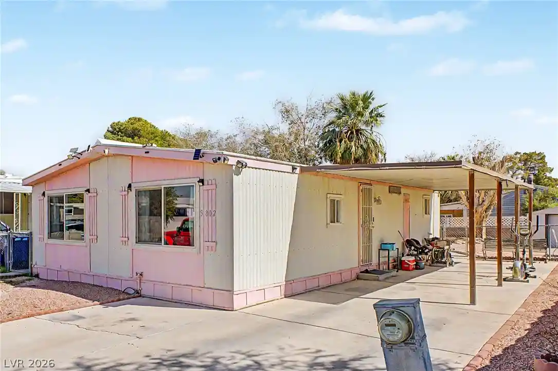 Photo 1 of Manufactured home for sale at 3802 Pecan Ln, Las Vegas, NV 89115 | MLS# 2810533 | Listing updated on 2026-10-30