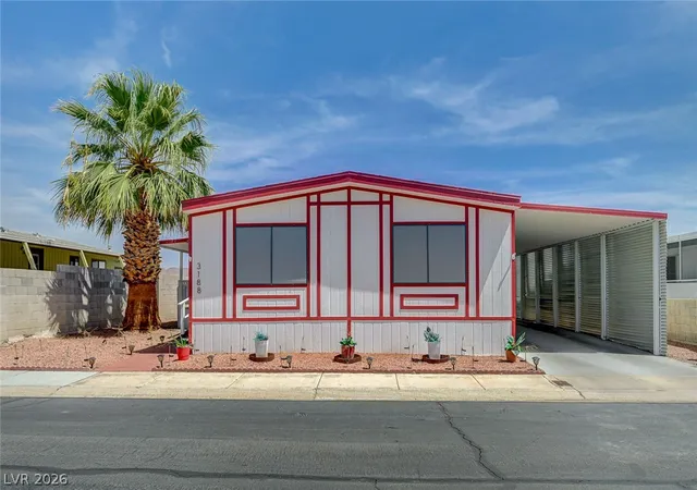 Manufactured home for sale at 3188 Gavilan Ln, Las Vegas, NV 89122 | MLS# 2811122