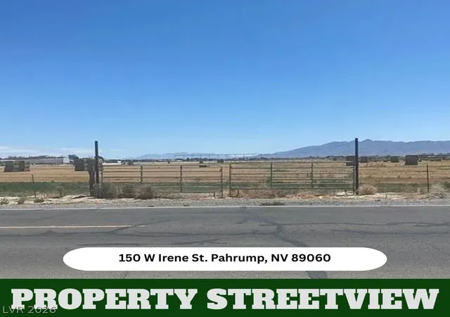 Photo 3 of Land for sale at 150 W Irene St, Pahrump, NV 89060 | MLS# 2812013 | Listing updated on 2026-08-25