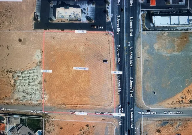 Photo 2 of Land for sale at 0 Jones Blvd, Las Vegas, NV 89118 | MLS# 2812219 | Listing updated on 2026-08-29