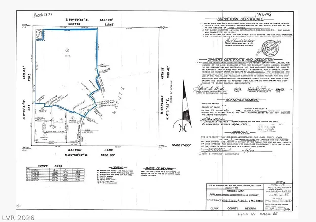 Photo 3 of Land for sale at 351 W Gretta Ln, Indian Springs, NV 89018 | MLS# 2812939 | Listing updated on 2026-08-28