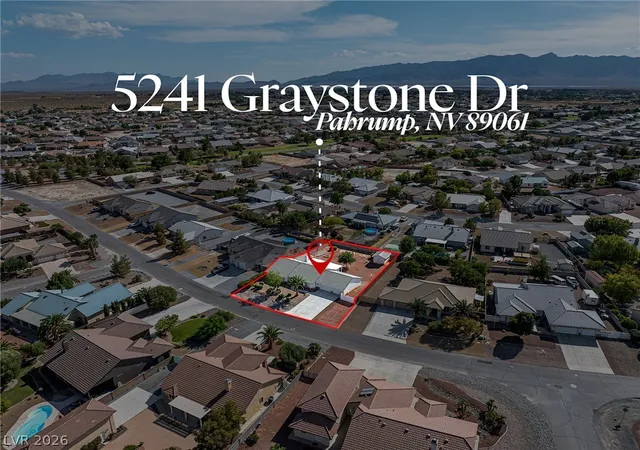 Photo 2 of Single family home for sale at 5241 Graystone Dr, Pahrump, NV 89061 | MLS# 2812293 | Listing updated on 2026-08-28