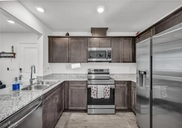 Townhouse for sale at 2742 Champagne Gold Ave, North Las Vegas, NV 89086 | MLS# 2813050