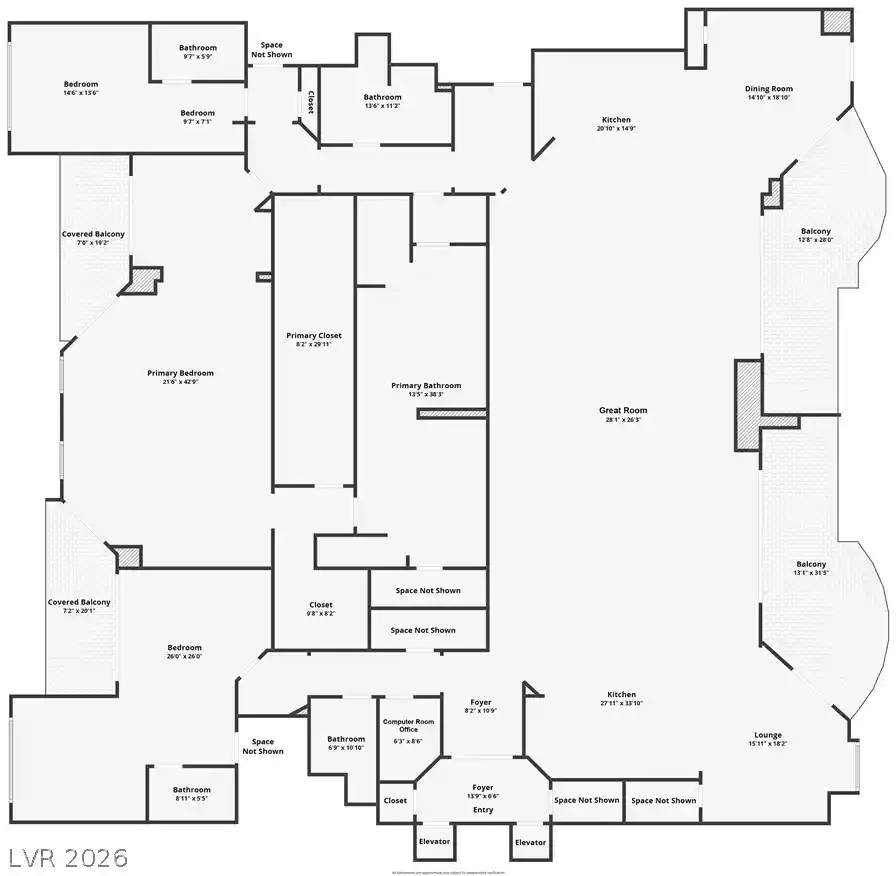 Listing Photo 87 - Condo for sale in 2777 Paradise Rd located at 2777 Paradise Rd, Las Vegas, NV 89109 - Unit #3302