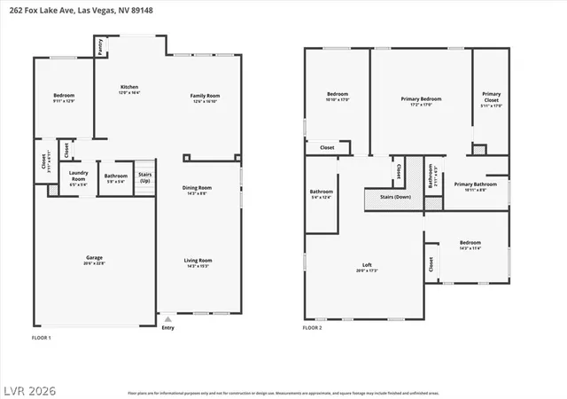 Photo 2 of Single family home for sale at 262 Fox Lake Ave, Las Vegas, NV 89148 | MLS# 2822025 | Listing updated on 2026-10-09