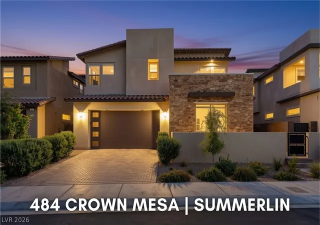 Photo 2 of Single family home for sale at 484 Crown Mesa Ave, Las Vegas, NV 89138 | MLS# 2822165 | Listing updated on 2026-10-11