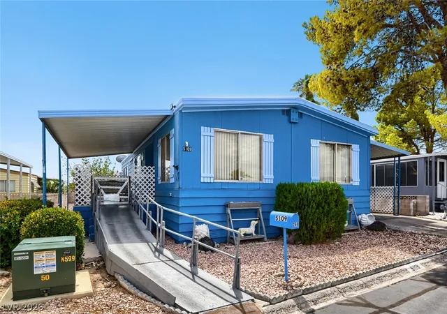 Photo 1 of Manufactured home for sale at 5109 Ridge Ave #269, Las Vegas, NV 89103 | MLS# 2822060 | Listing updated on 2026-10-02