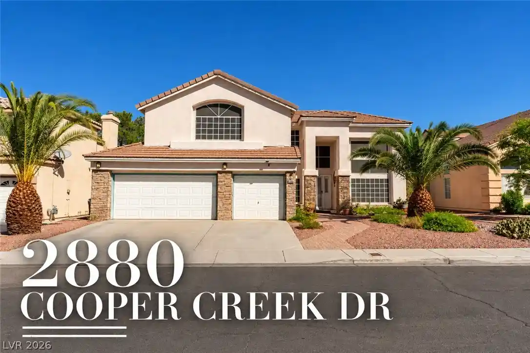 Photo 1 of Single family home for sale at 2880 Cooper Crk Dr, Henderson, NV 89074 | MLS# 2823391 | Listing updated on 2026-10-27