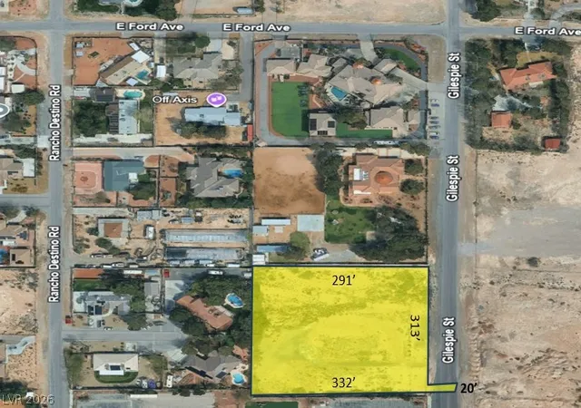 Land for sale at Gilespie St, Las Vegas, NV 89123 | MLS# 2823753
