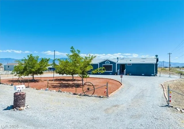 Photo 1 of Manufactured home for sale at 1991 Meier Dr, Pahrump, NV 89048 | MLS# 2823745 | Listing updated on 2026-10-10