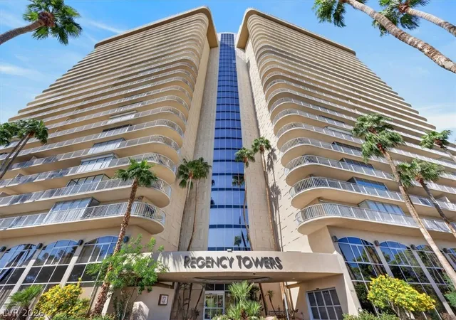 Listing Photo 1 - Condo for sale in Regency Towers located at 3111 Bel Air Dr, Las Vegas, NV 89109 - Unit #7D
