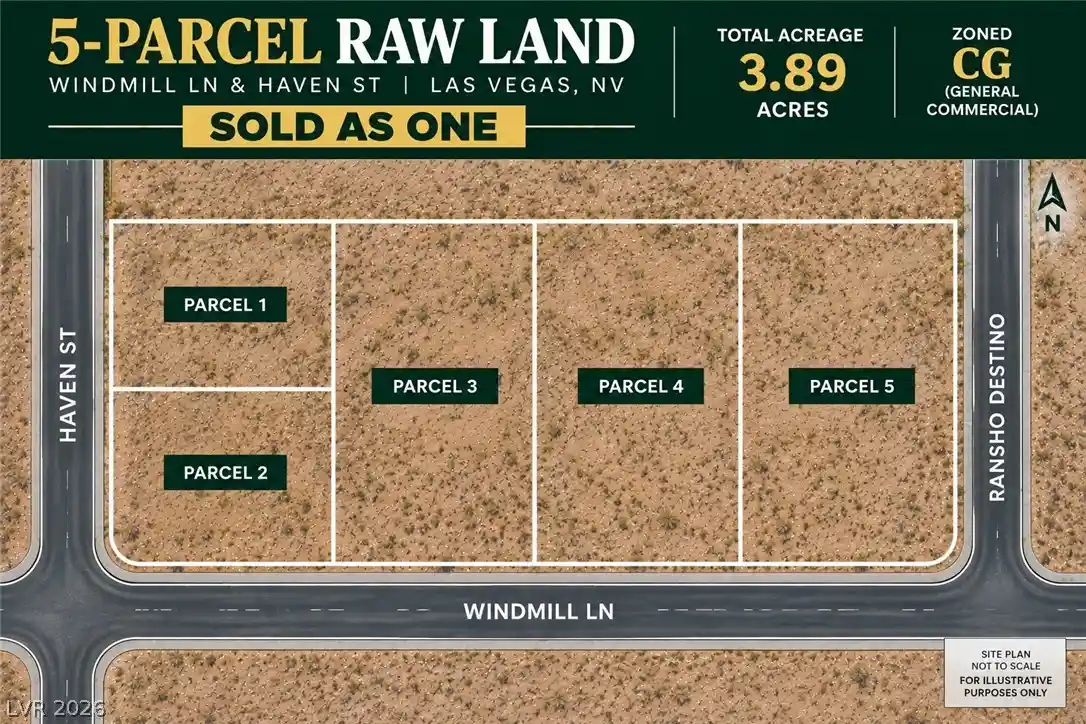 Photo 1 of Land for sale at 110 E Windmill Ln, Las Vegas, NV 89123 | MLS# 2821358 | Listing updated on 2026-10-09
