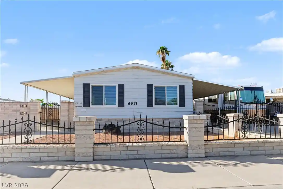 Photo 1 of Manufactured home for sale at 6617 Pearblossom Ln, Las Vegas, NV 89108 | MLS# 2824439 | Listing updated on 2026-10-10