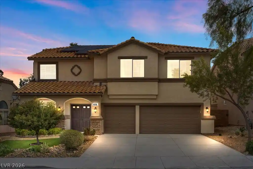 Photo 1 of Single family home for sale at 820 Sandhill Sage St, Henderson, NV 89052 | MLS# 2824459 | Listing updated on 2026-10-23
