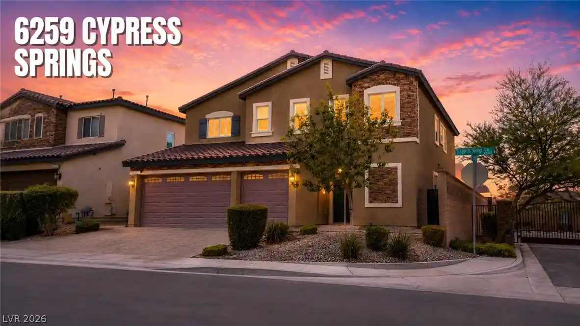 Photo 1 of Single family home for sale at 6259 Cypress Springs Cir, Las Vegas, NV 89148 | MLS# 2826791 | Listing updated on 2026-10-25