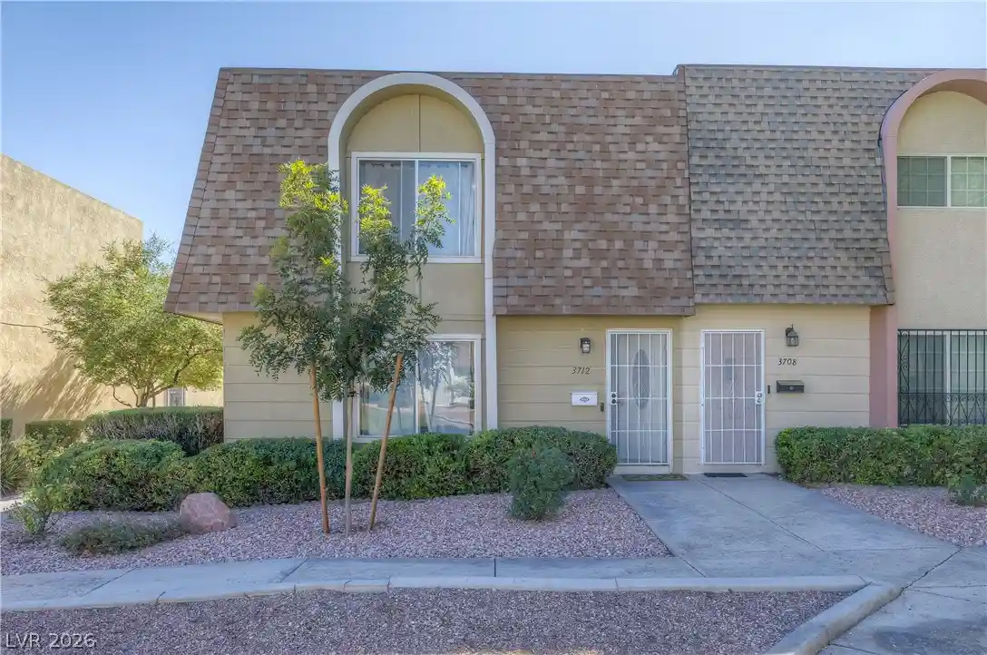 Photo 1 of Townhouse for sale at 3712 Garden S Dr, Las Vegas, NV 89121 | MLS# 2829572 | Listing updated on 2026-10-26