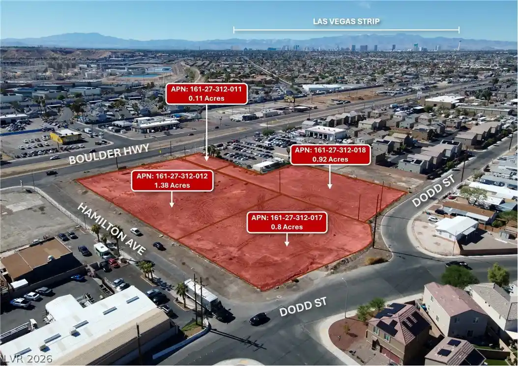 Land for sale at 6067 Boulder Hwy, Las Vegas, NV 89122 | MLS# 2829858