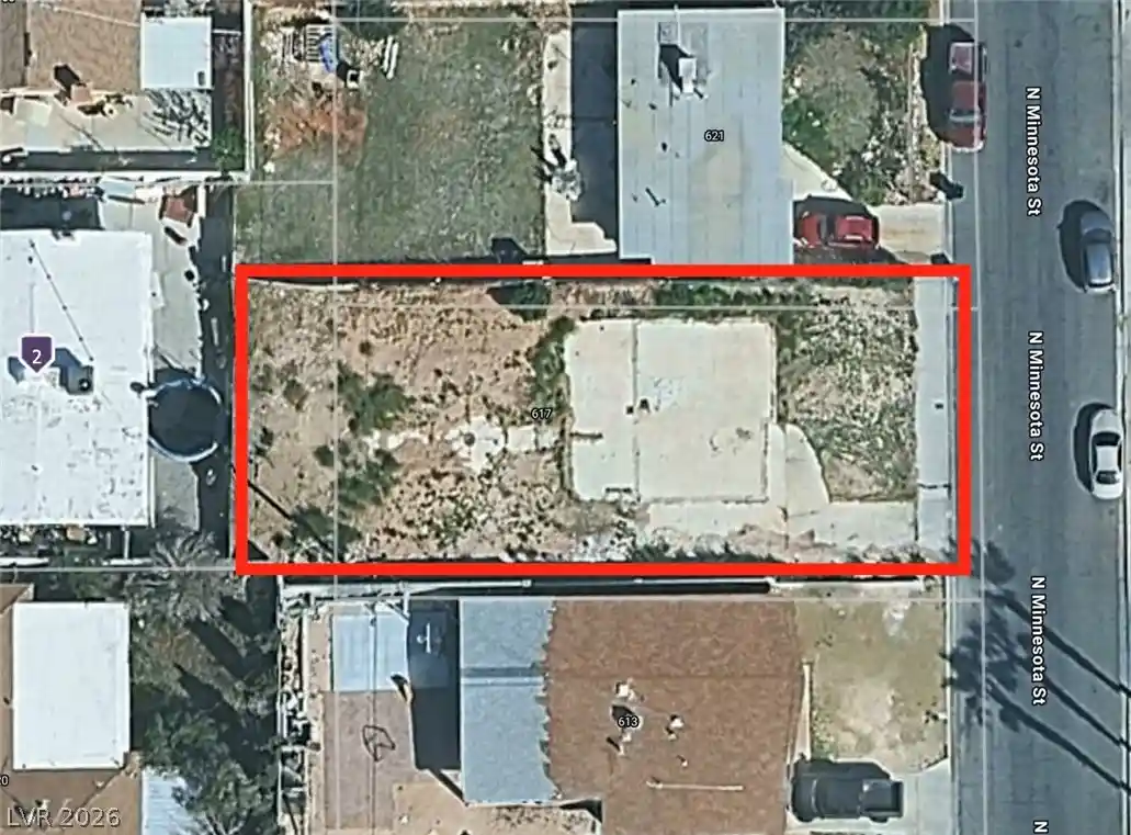 Photo 1 of Land for sale at 617 N Minnesota St, Las Vegas, NV 89107 | MLS# 2830165 | Listing updated on 2026-10-28