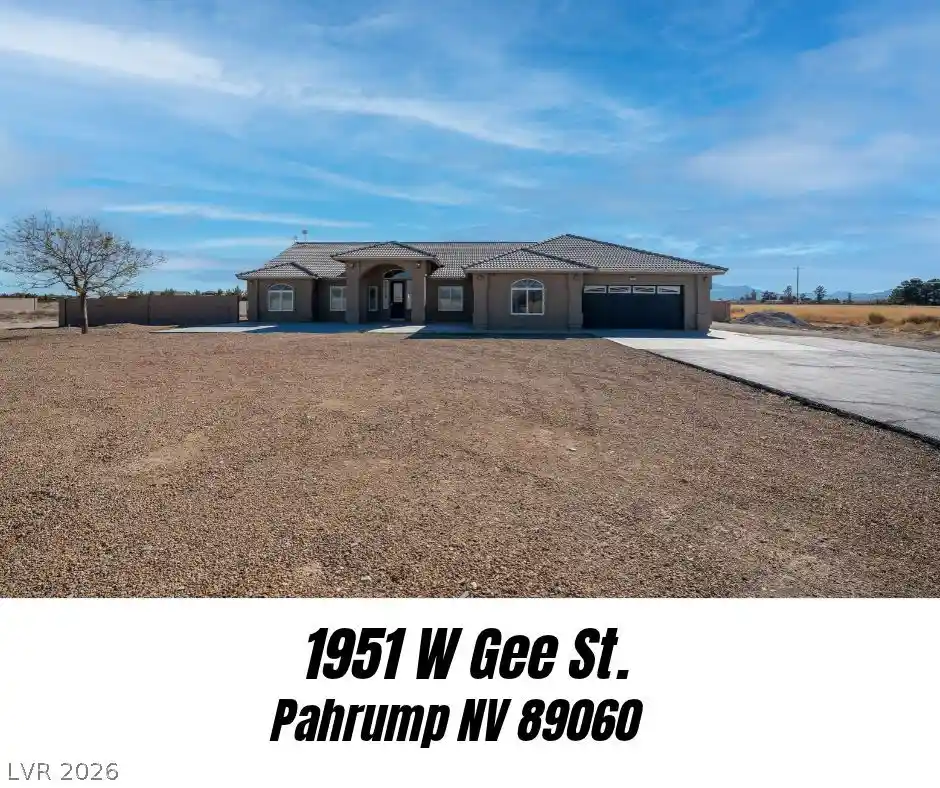 Single family home for sale at 1951 W Gee St, Pahrump, NV 89060 | MLS# 2828961