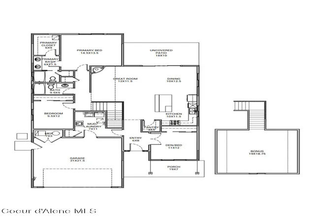 Photo 2 of Single family home for sale at 969 E Steeple Chase Rd, Hayden, ID 83835 | MLS# 25-9848 | Listing updated on 2026-05-07
