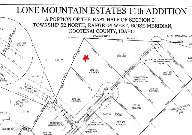 Homes for sale in Rathdrum, ID | L12B7 N Ceylon Rd, Rathdrum, ID 83858 | MLS# 26-4854